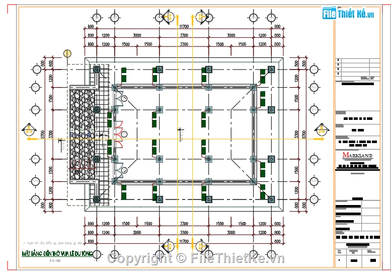 File cad,kiến trúc nhà thờ,kiến trúc nhà thờ họ,kiến rúc,nhà mái,kiến trúc nhà