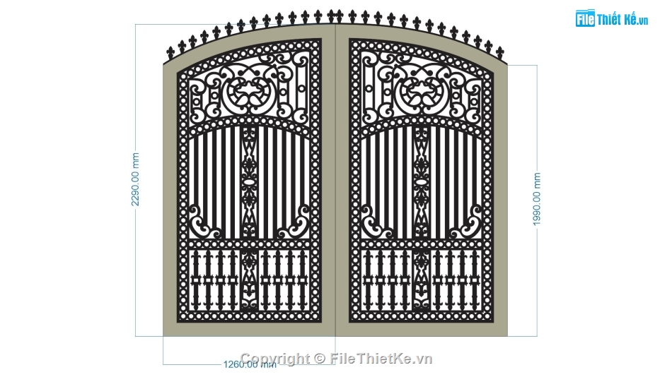 cổng 2 cánh cnc,file cnc cổng 2 cánh,mẫu cnc cổng 2 cánh