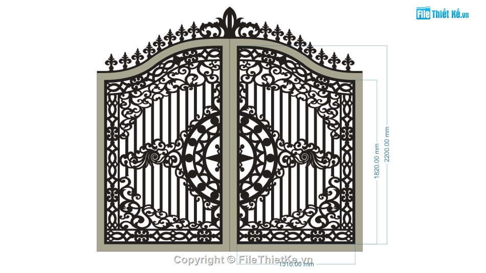 cổng 2 cánh cnc,file cnc cổng 2 cánh,mẫu cnc cổng 2 cánh