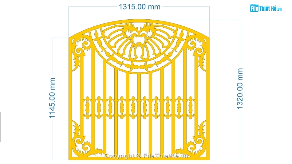 cad hàng rào,cad hàng rào cnc,mẫu cnc hàng rào,file cnc hàng rào