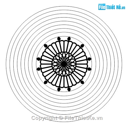 hoa văn tròn cnc,file cnc hoa văn tròn,mẫu hoa văn tròn cnc