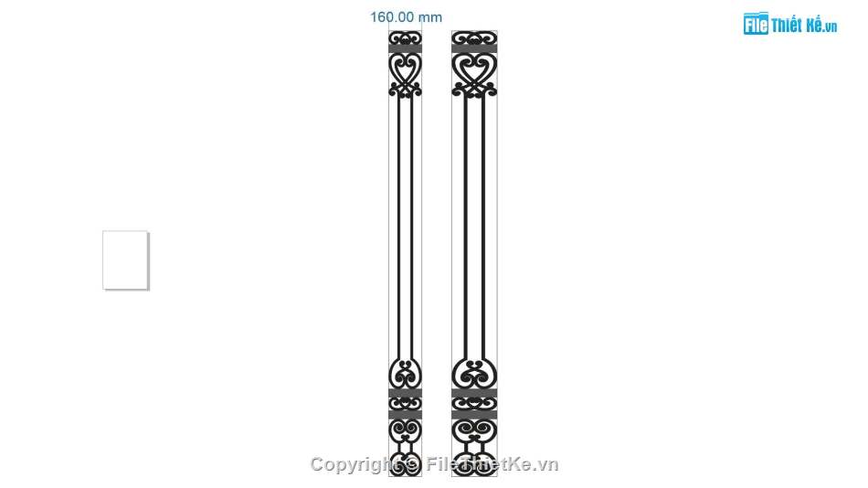 hoa văn cnc,cnc hoa văn trụ lan can,mẫu hoa văn trụ lan can