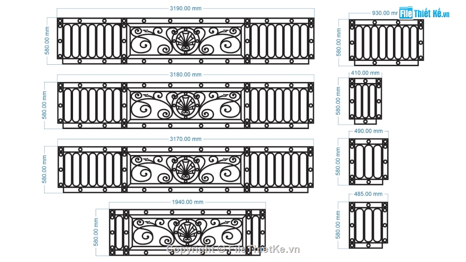 lan can cnc,lan can đẹp,File lan can cnc đẹp