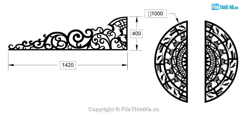 vòm cổng trống đồng cnc,file cnc vòm cổng trống đồng,mẫu cnc vòm cổng trống đồng