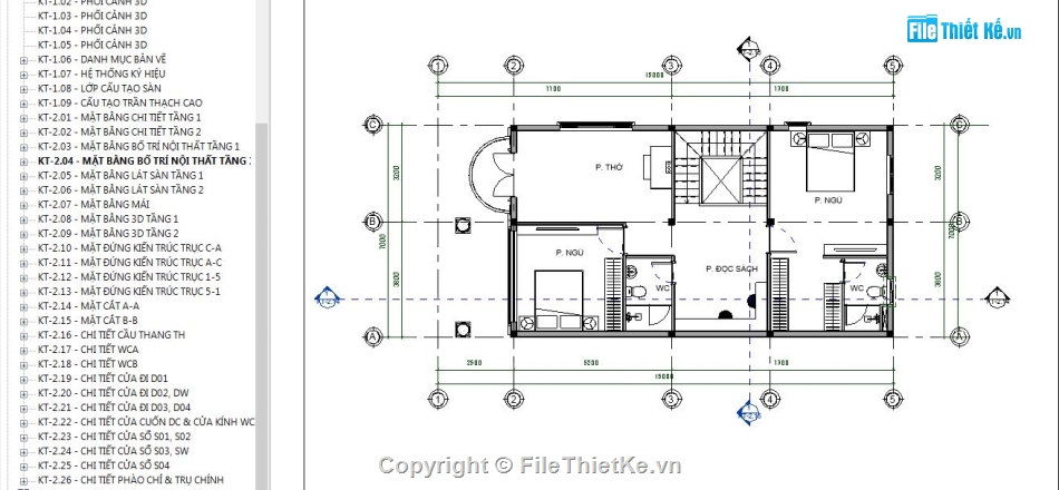 Revit biệt thự 2 tầng 9x15m,Revit biệt thự 2 tầng,biệt thự 2 tầng mái nhật,biệt thự 2 tầng 9x15m