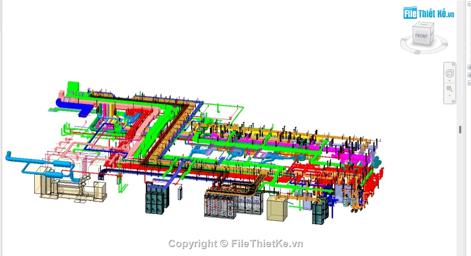 công trình nước,kiến trúc 3 tầng,công trình,công trình revit,tầng hầm,kiến trúc 2 tầng