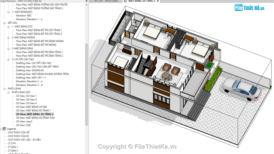 revit nhà phố 2 tầng,nhà phố 2 tầng 1 tum revit,revit nhà phố 9x12m,revit nhà phố