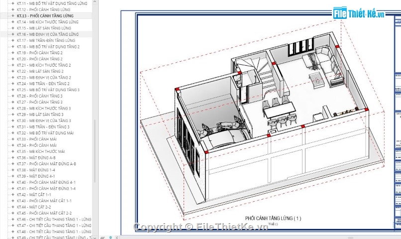 nhà phố 3 tầng,revit nhà phố 3 tầng,file revit nhà phố 3 tầng