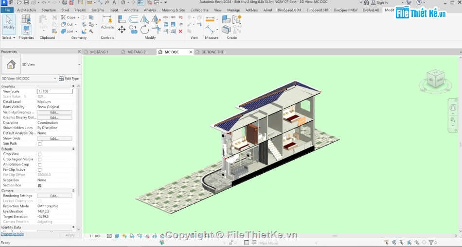 Biệt thự,Biệt thự tân cổ điển,biệt thự 2 tầng