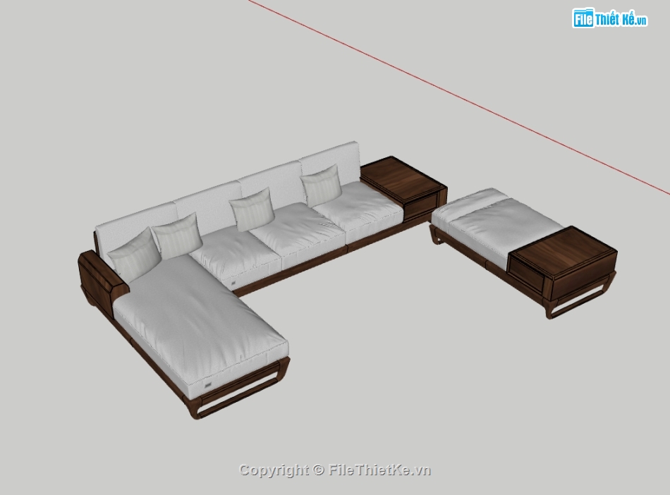 sketchup sofa đồng gia,model sketchup  sofa đồng gia,sketchup sofa,File 3d sofa đồng gia