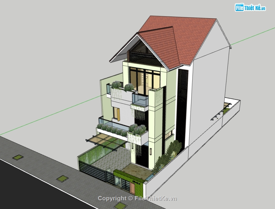 nhà phố 3 tầng,nhà 3 tầng,su nhà 3 tầng