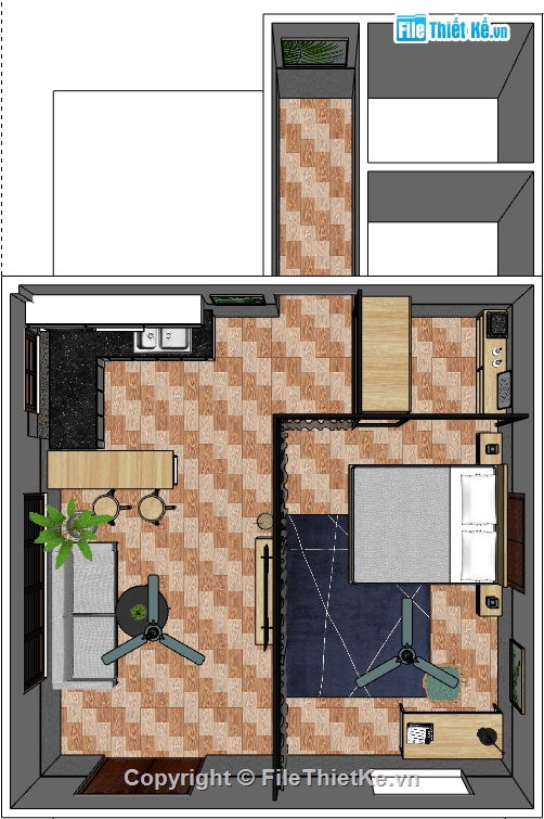 su nhà cấp 4,sketchup nhà cấp 4,nhà cấp 4