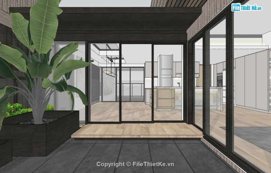 nội thất nhà,su nội thất,sketchup nội thất