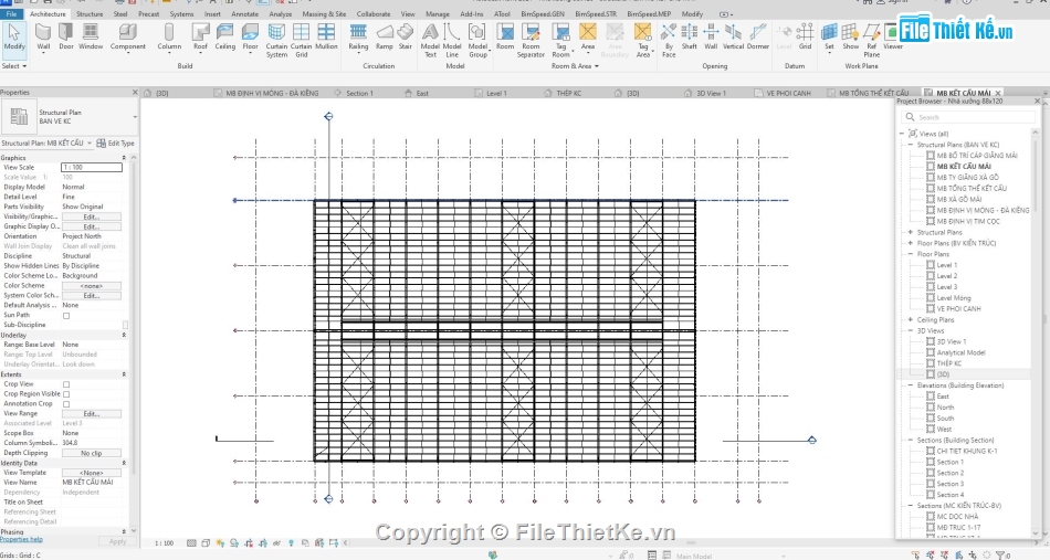 nhà xưởng,khung nhà xưởng,Revit nhà xưởng