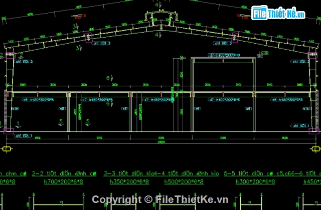 nhà xưởng,File thiết kế,xưởng khung thép 39.6 x30.0