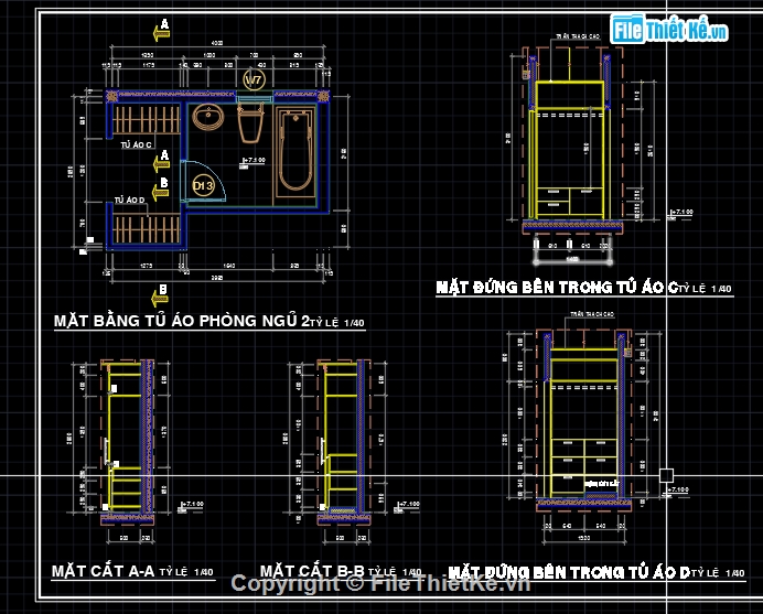 Biệt thự pháp 1 tầng,biệt thự pháp 10.4x19m,bản vẽ biệt thự pháp 1 tầng,mẫu biệt thự pháp 1 tầng