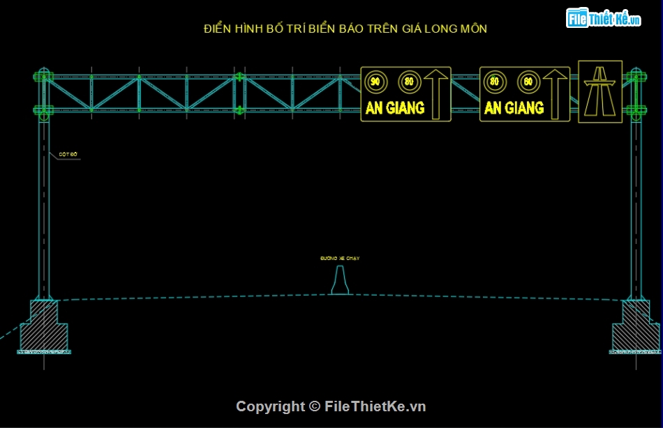 giá long môn,long môn,Full,Bản vẽ giá long môn