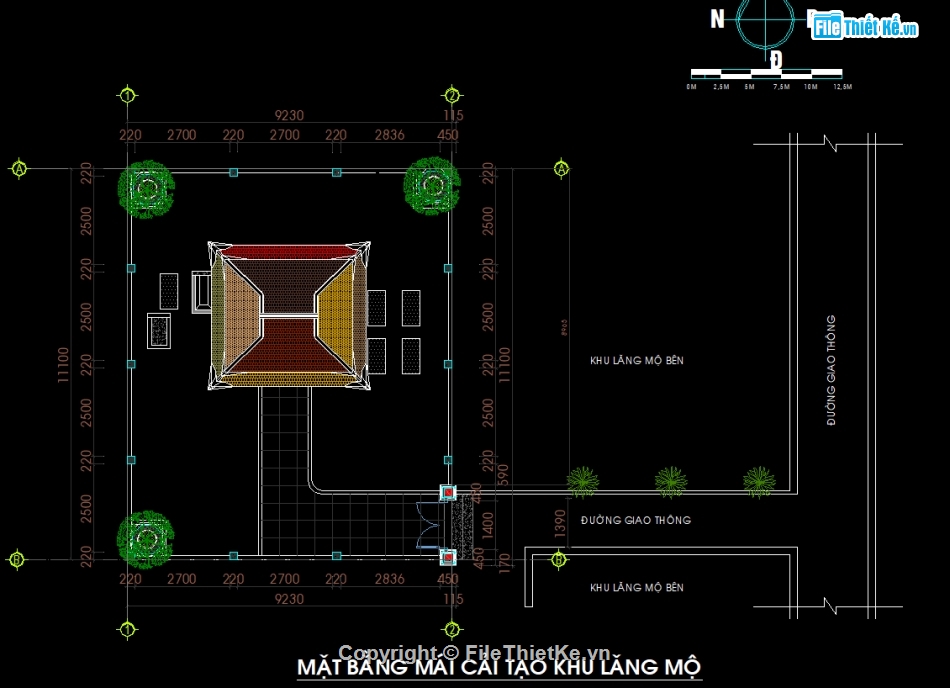 thiết kế lăng mộ,lăng mộ,khu mộ,lăng mộ dwg,kiến trúc lăng mộ,kết cấu lăng mộ