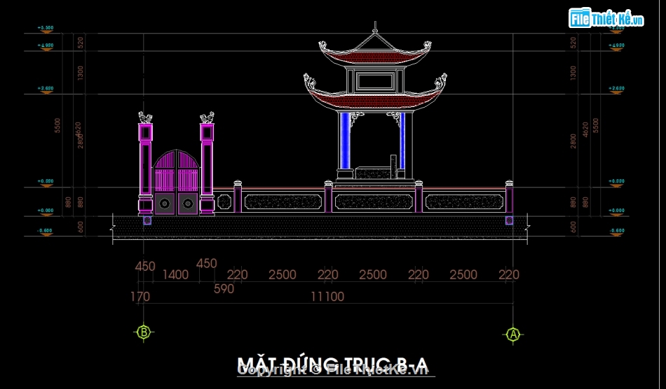 thiết kế lăng mộ,lăng mộ,khu mộ,lăng mộ dwg,kiến trúc lăng mộ,kết cấu lăng mộ