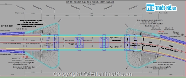 cầu dầm i btct thường,trụ đặc thân hẹp,dầm i 15m,cầu 3 nhịp,hồ sơ thiết kế cầu 3 nhịp,bản vẽ thi công cầu