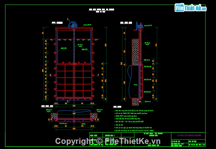 chi tiết cửa,chi tiết,thiết kế cống,thiết kế cửa,sử dụng,cửa van