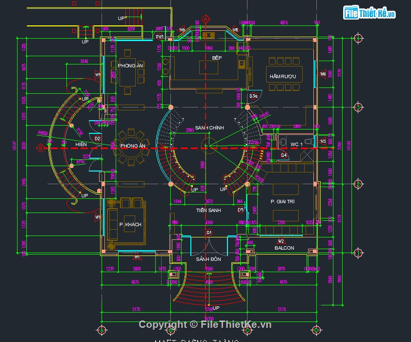 mẫu biệt thự,cad biệt thự,hồ sơ villa,cad villa,autocad villa