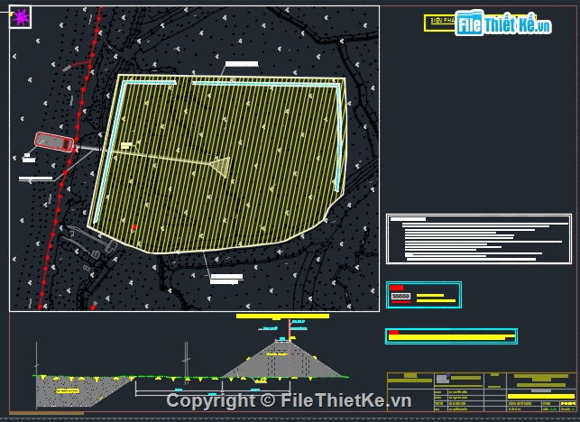 bản vẽ full,bản vẽ hoàn thiện,bản vẽ san nền,hồ sơ san nền,file cad san nền