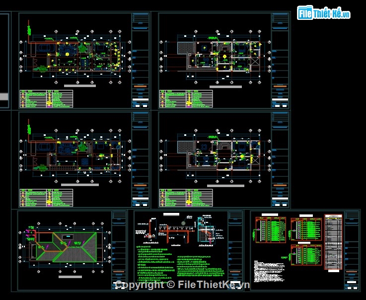 nhà phố 2 tầng mái thái,full hồ sơ thiết kế nhà 2 tầng,autocad nhà phố 2 tầng,nhà phố 2 tầng 8x17.2m