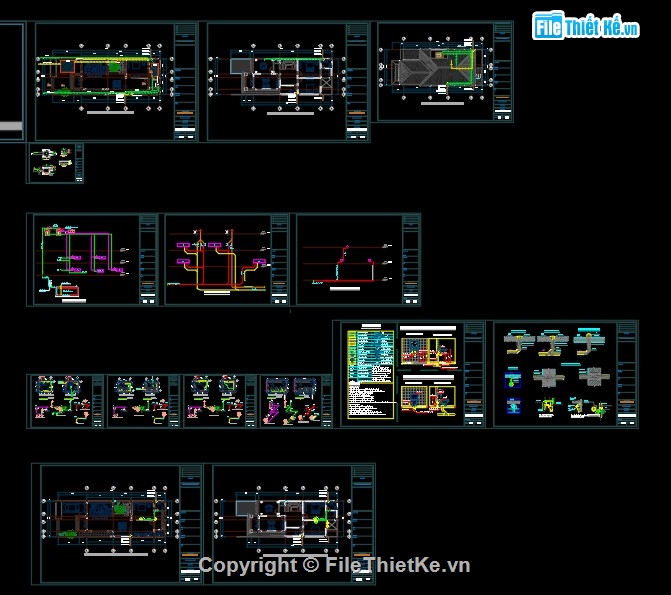 nhà phố 2 tầng mái thái,full hồ sơ thiết kế nhà 2 tầng,autocad nhà phố 2 tầng,nhà phố 2 tầng 8x17.2m