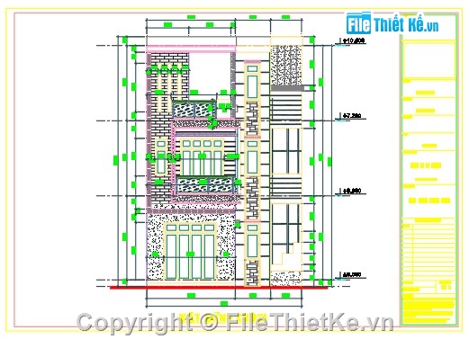 nhà phố 3 tầng,nhà 4 tầng,nhà 5 tầng,kiến trúc 5 tầng,nhà phố 5 tầng,thiết kế điện