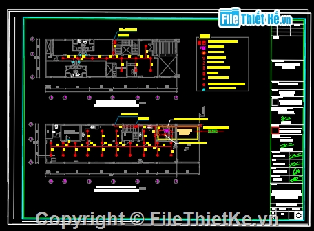 PCCC khách sạn,cad pccc khách sạn,phòng cháy chữa cháy khách sạn