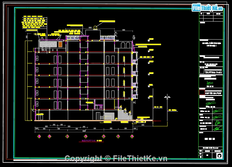 PCCC khách sạn,cad pccc khách sạn,phòng cháy chữa cháy khách sạn