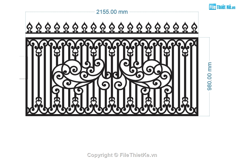 thiết kế cnc hàng rào,thiết kế hàng rào đẹp,cnc hàng rào,mẫu hàng rào