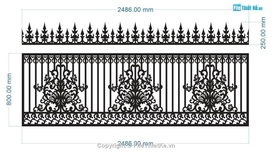 Hàng rào cnc dxf,thiết kế tường rào đẹp,thiết kế cnc hàng rào,Hàng rào cnc file dxf