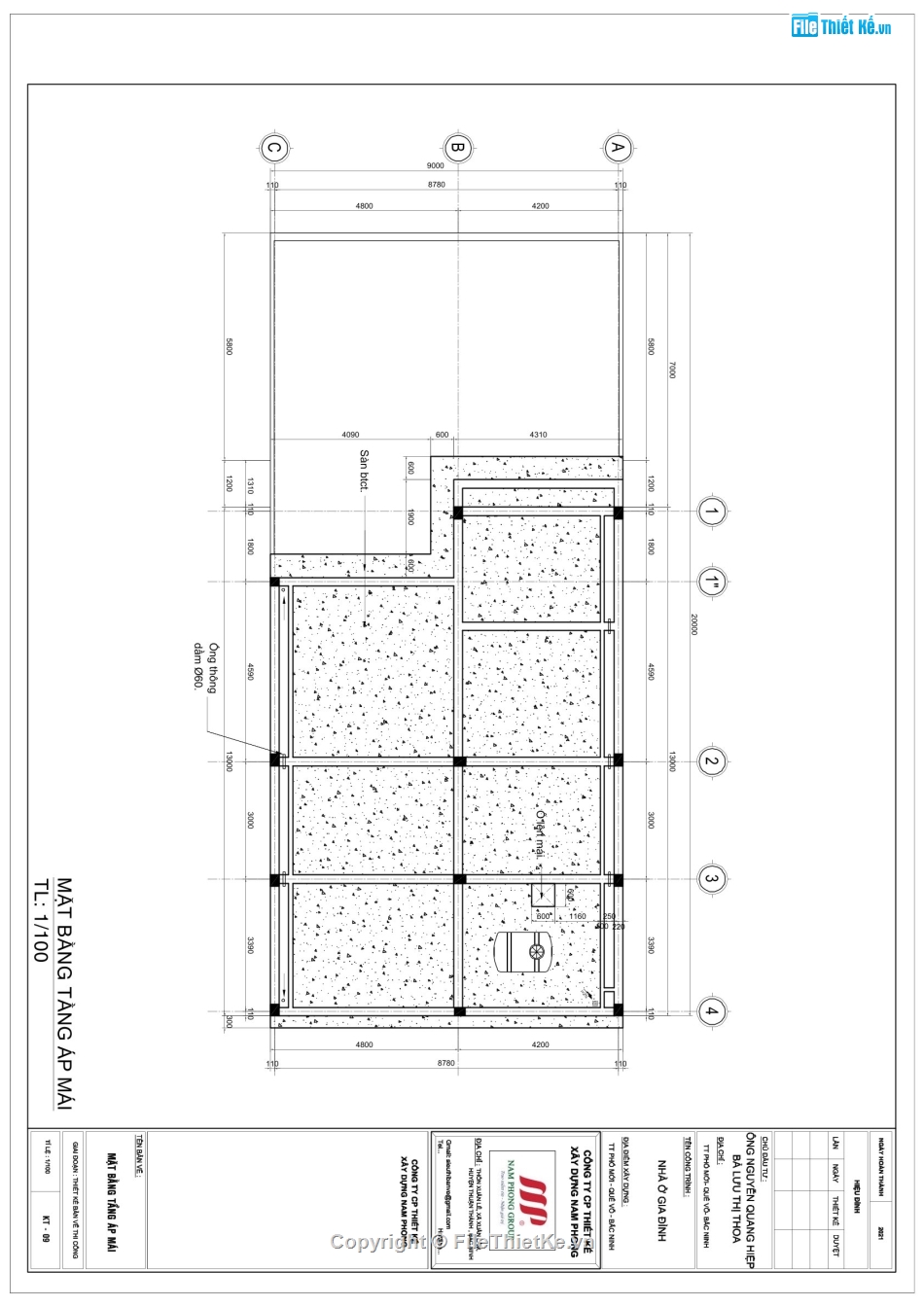 Biệt thự 2 tầng 9x13m,File cad biệt thự 2 tầng,Biệt thự 2 tầng file cad,bản vẽ biệt thự 2 tầng,autocad biệt thự 2 tầng