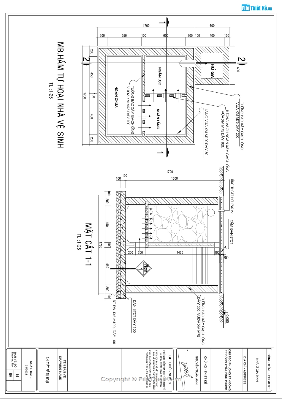 cấp phép,cấp phép xây dựng,bản vẽ cấp phép xây dựng,Hồ sơ bản vẽ cấp phép xây dựng nhà ở liền kề