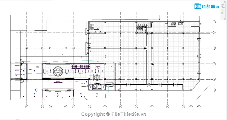 Revit nhà 3 tầng 2 hầm,file revit revit nhà Sơn Nam,Tòa nhà Sơn Nam