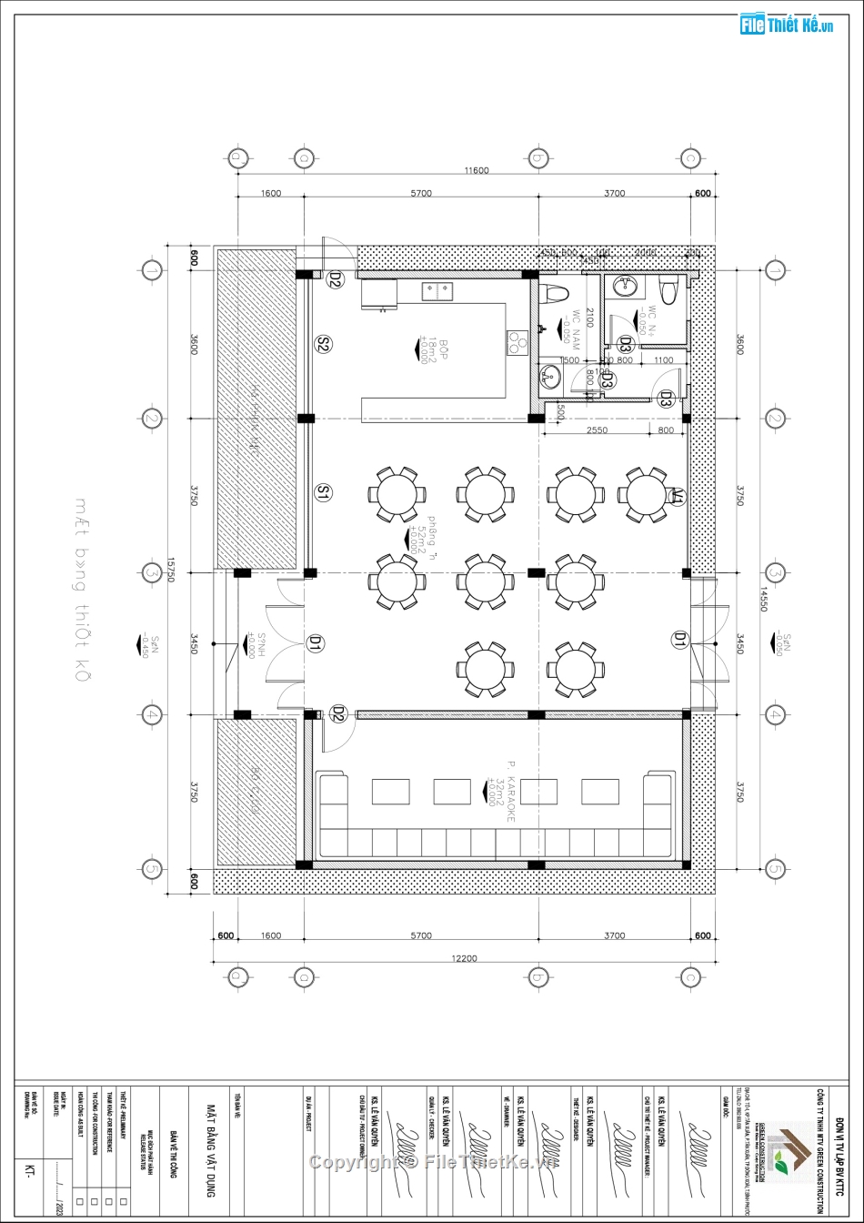 Hồ sơ thiết kế bản vẽ thi công bếp ăn trụ sở UBND,bếp ăn trụ sở,Bếp ăn,thiết kế bếp ăn cơ quan