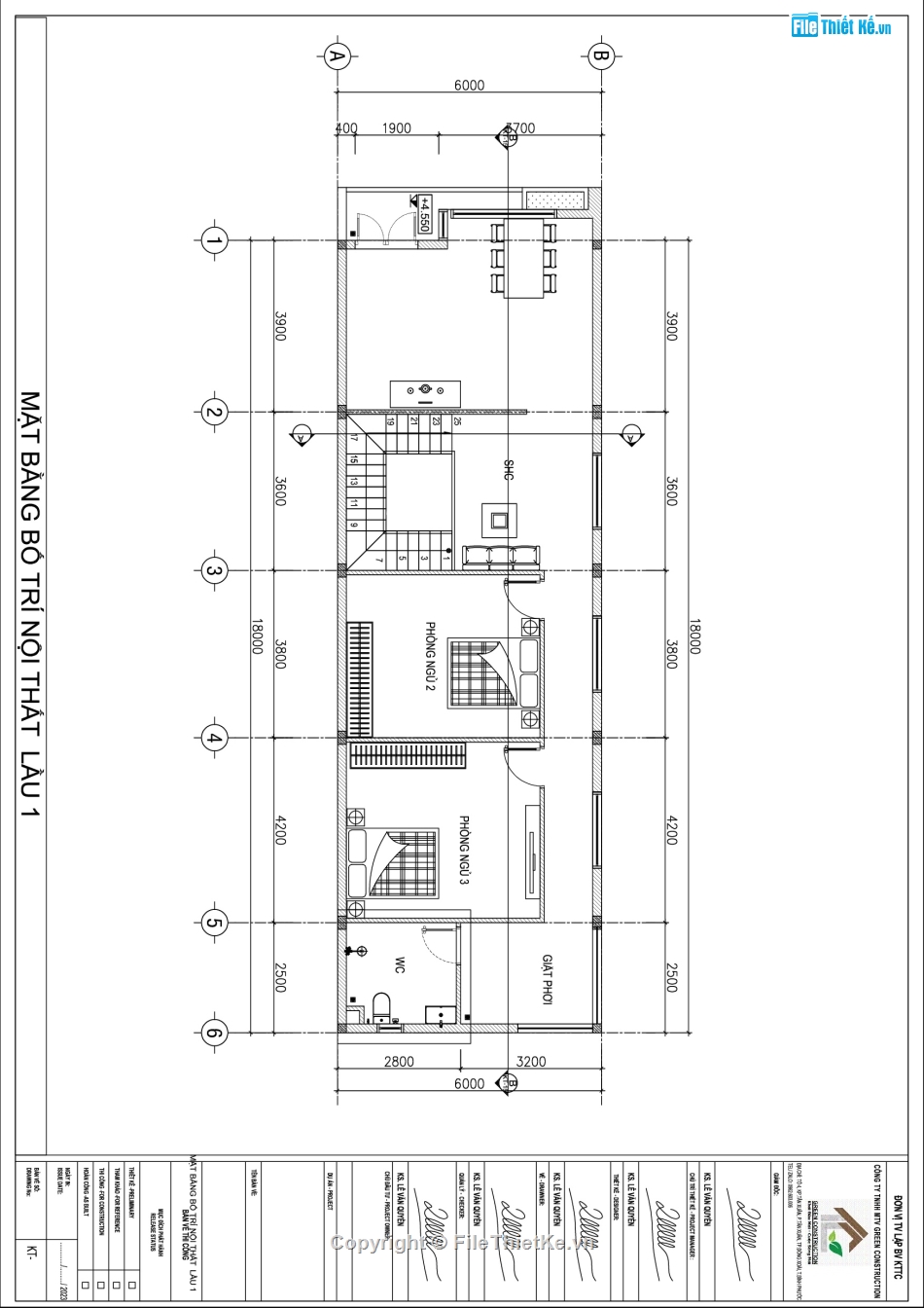 nhà phố 18x6m,bản vẽ nhà,nhà phố đẹp,nhà phố