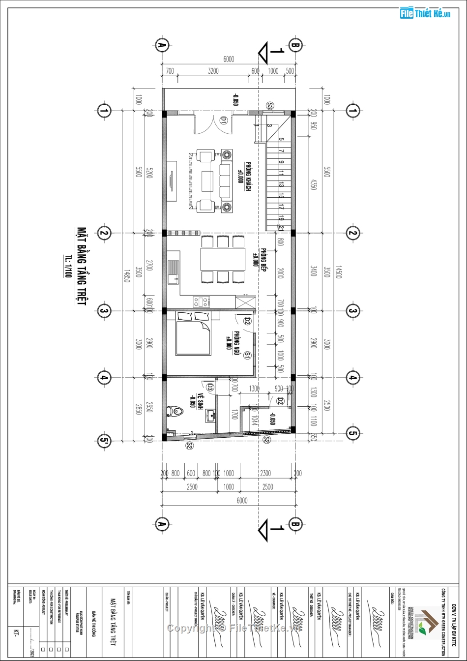 bản vẽ nhà,nhà phố gác lửng 15x6m,mẫu nhà gác lửng,nhà phố đẹp