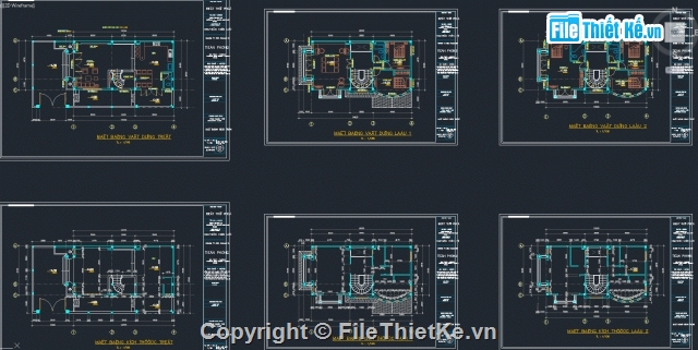 hồ sơ thiết kế nhà phố,hồ sơ thiết kế thi công,biệt thự 11 x 13m,biệt thự phố