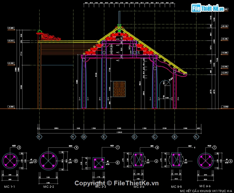 cad nhà thờ,nhà thờ,Hồ sơ thiết kế,kết cấu,thiết kế nhà thờ