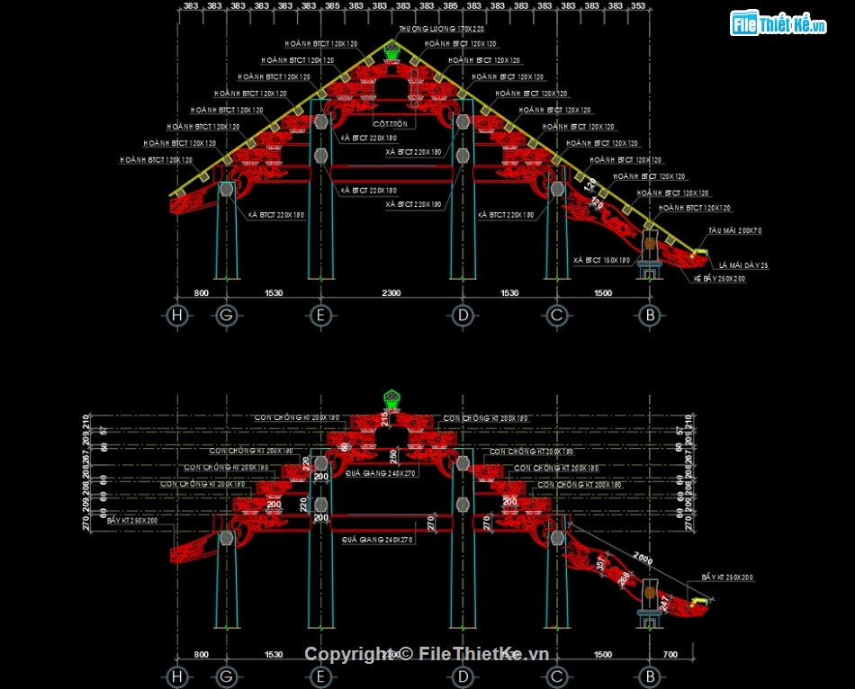 cad nhà thờ,nhà thờ,Hồ sơ thiết kế,kết cấu,thiết kế nhà thờ