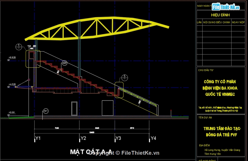 Hồ sơ thiết kế,khán đài sân vận đông,khán đài sân bóng,kiến trúc khán đài svđ