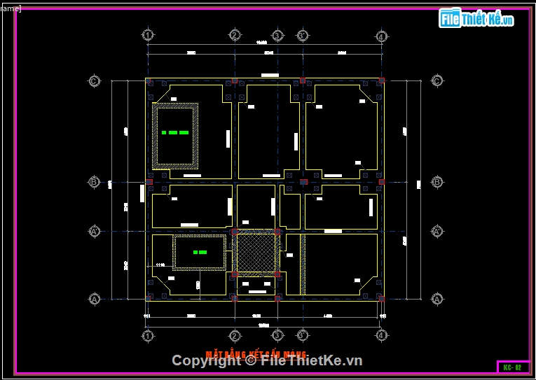 file cad nhà 2 tầng đẹp,kiến trúc nhà 2 tầng KC 5 tầng có thang máy,Nhà 2 tầng kt 10.7x10m có phối cảnh