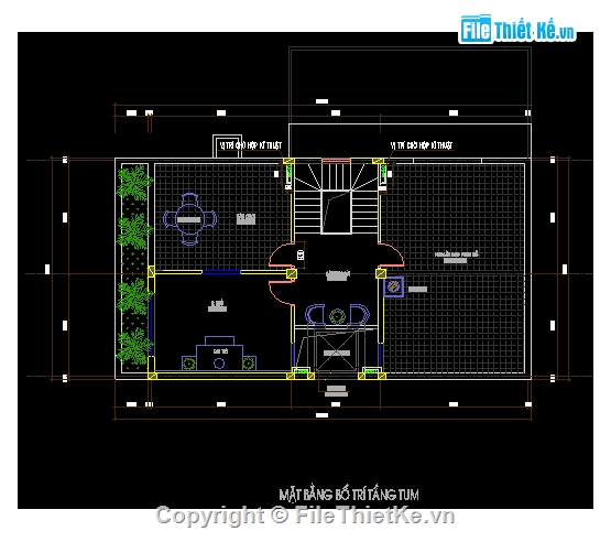 biệt thự hiện đại,biệt thự kích thước 8x16m,biệt thự 3 tầng,bản vẽ cad biệt thự 3 tầng