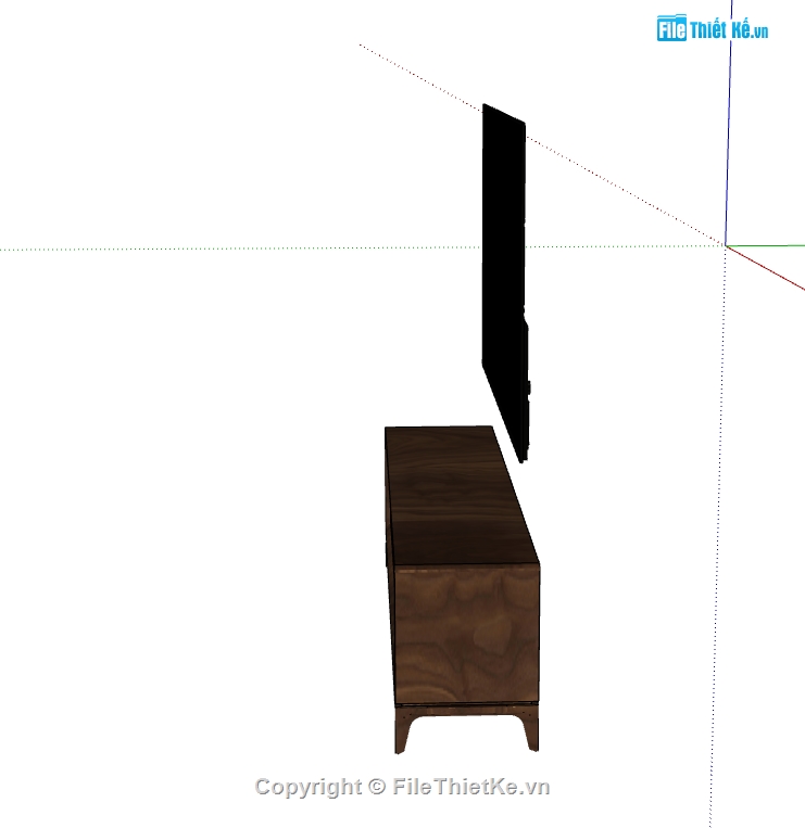 kệ đỡ tivi sketchup,model ke tivi,file sketchup kệ tivi,3d sketchup kệ tivi