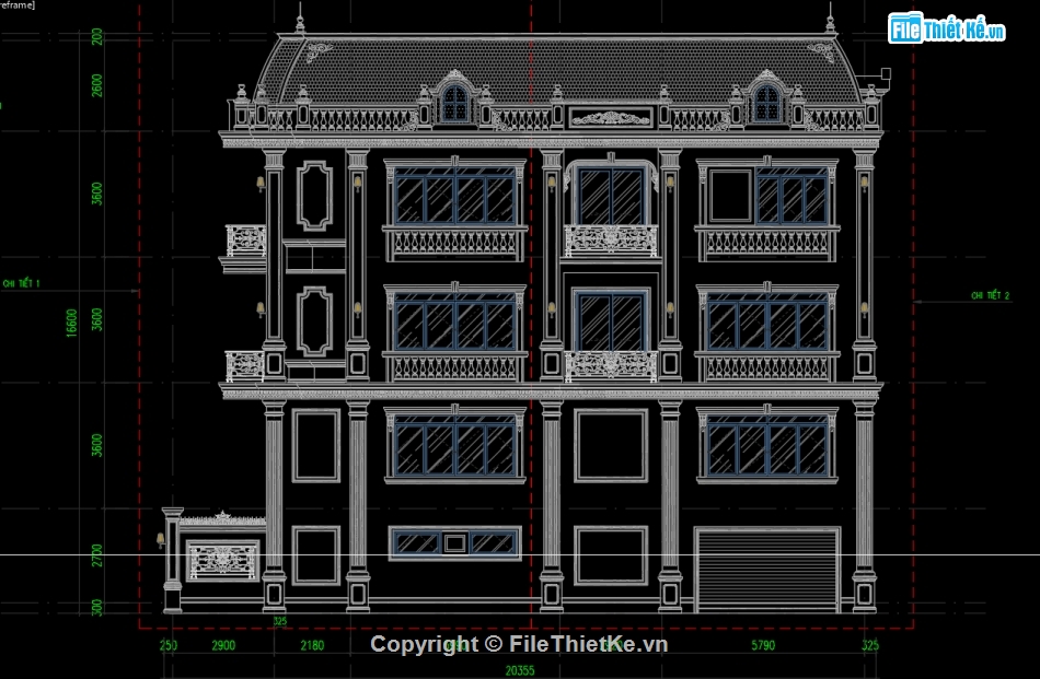 Nhà phố 4 tầng,nhà phố 4 tầng tân cổ điển,file autocad nhà phố 4 tầng,bản vẽ nhà phố 4 tầng,nhà phố 4 tầng file cad,autocad nhà phố 4 tầng