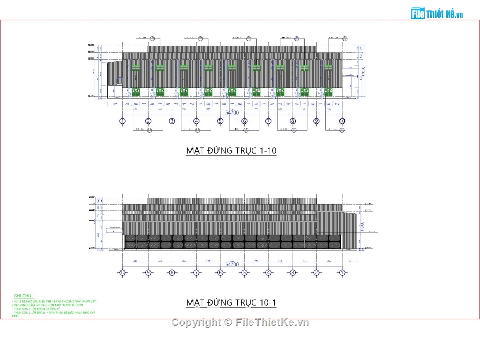 Thiết kế nhà xưởng 45x55m,File Autocad nhà kho 55x45m,Kết cấu nhà xưởng khung thép 1 tầng,Nhà kho khung Zamil,Bản vẽ nhhà máy khung thép tiền chế,Kiến trúc nhà xưởng khung thép 1 tầng