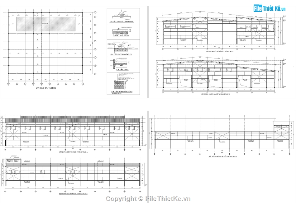 Thiết kế nhà xưởng 45x55m,File Autocad nhà kho 55x45m,Kết cấu nhà xưởng khung thép 1 tầng,Nhà kho khung Zamil,Bản vẽ nhhà máy khung thép tiền chế,Kiến trúc nhà xưởng khung thép 1 tầng